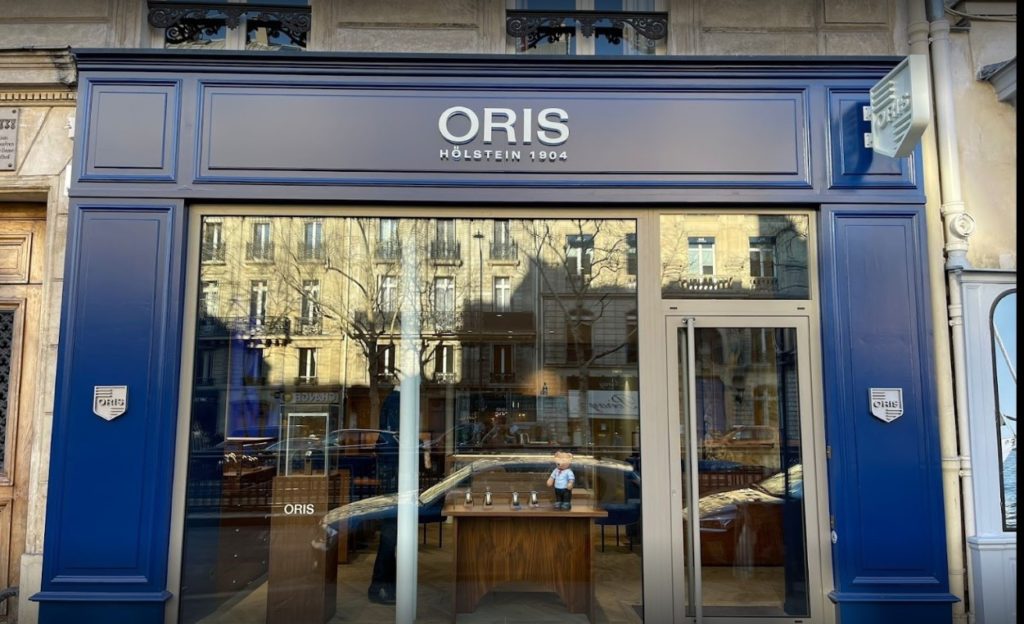 Devanture de la boutique Oris Saint Germain